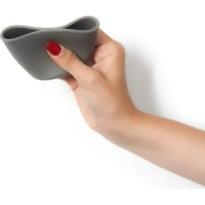 BabyJem Silikon Bardak, Gri