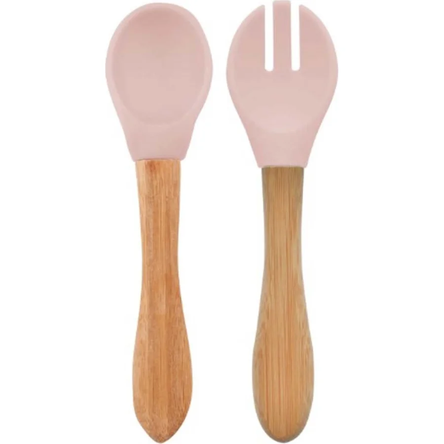 OiOi Mama Kaşığı ve Çatal Seti, Pinky Pembe