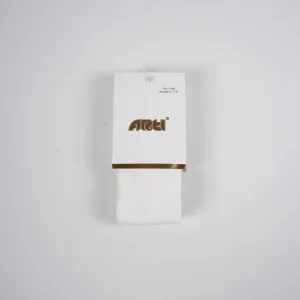 Artı Alona Düz Külotlu Çorap, Krem