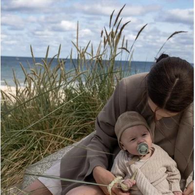 Bibs De Lux Silikon Emzik 0-36 Ay Blush