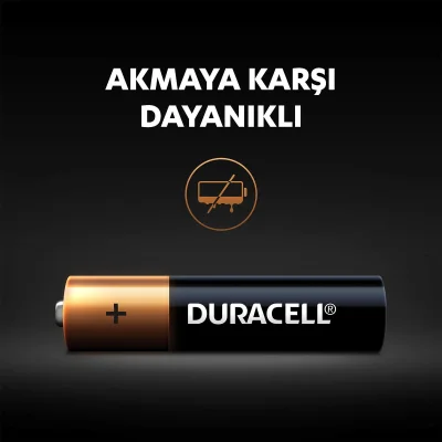 Duracell AAA İnce Kalem Pil, 6'lı