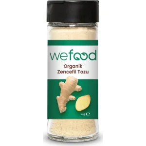 Wefood Organik Zencefil Tozu, 45 g