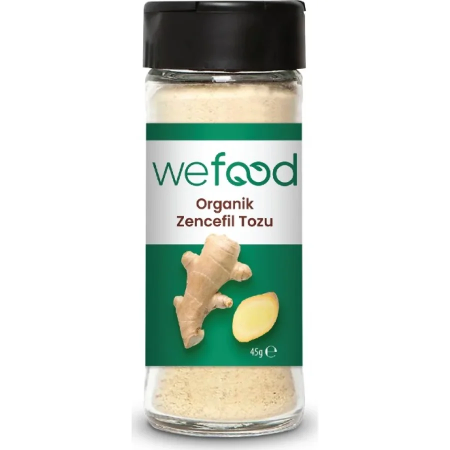 Wefood Organik Zencefil Tozu, 45 g