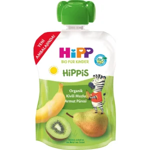Hipp Organik Kivili Muzlu Armut Püresi, 90 g