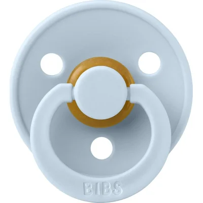 Bibs Colour Kauçuk Emzik, 0-6 Ay, Baby Mavi