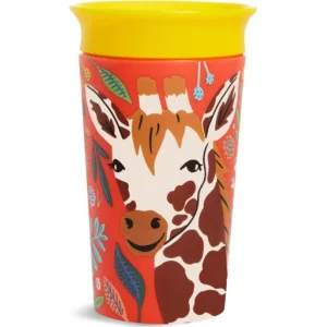 Munchkin Mucize 360° Wildlove Alıştırma Bardağı 12 Ay+ 266 ml Zürafa