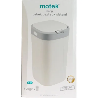 Motek Bebek Bezi Atık Çöp Kovası