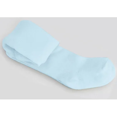 Bistyle Düz Külotlu Çorap, Tekli, Mavi