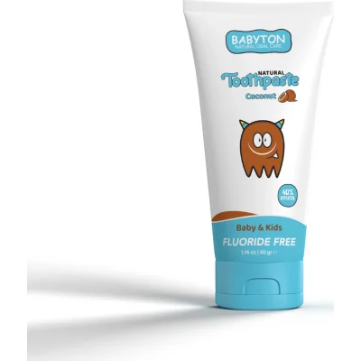 Babyton Organik Doğal Hindistan Cevizi Aromalı Diş Macunu 50 Gr