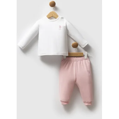 U.S. Polo Assn Takım USB2758 Açık, 3'lü, Pembe