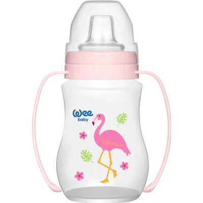 Wee Baby Akıtmaz Kulplu PP Antikolik Bardak, 250 ml
