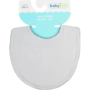 BabyJem Bürümcük Müslin Önlük, Gri