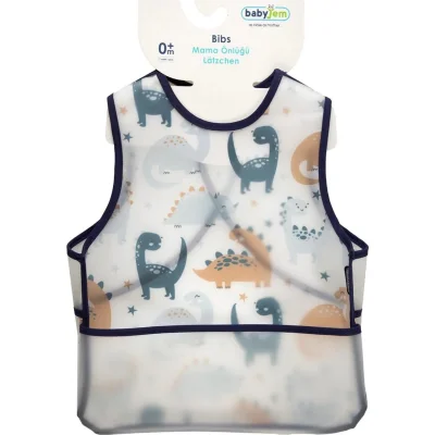 BabyJem Leke Tutmaz Giymeli Önlük, Sarı