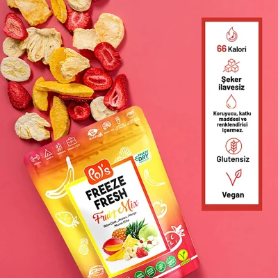 Pol’s Freeze Fresh, Fruit Mix, 20 g
