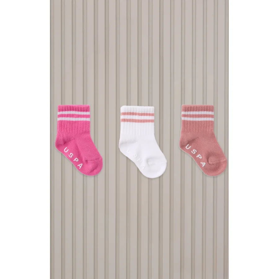 U.S. Polo Assn Bebek Çorap, Rose
