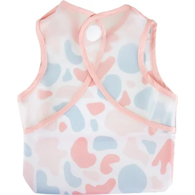 BabyJem Leke Tutmaz Giymeli Önlük, Pembe