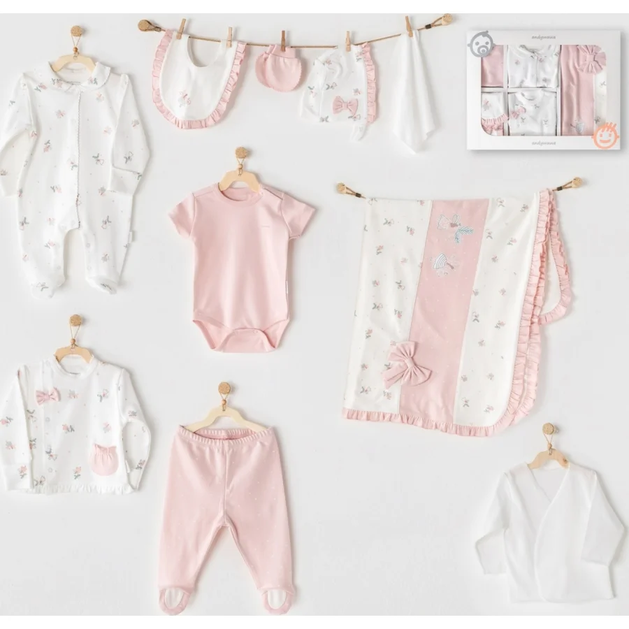 Andywawa Fairy 10 Parça Hastane Çıkışı, Pembe