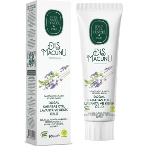 Eyüp Sabri Tuncer Doğal Diş Macunu, Karabaş Otu & Lavanta ve Kekik Özlü, 90 g
