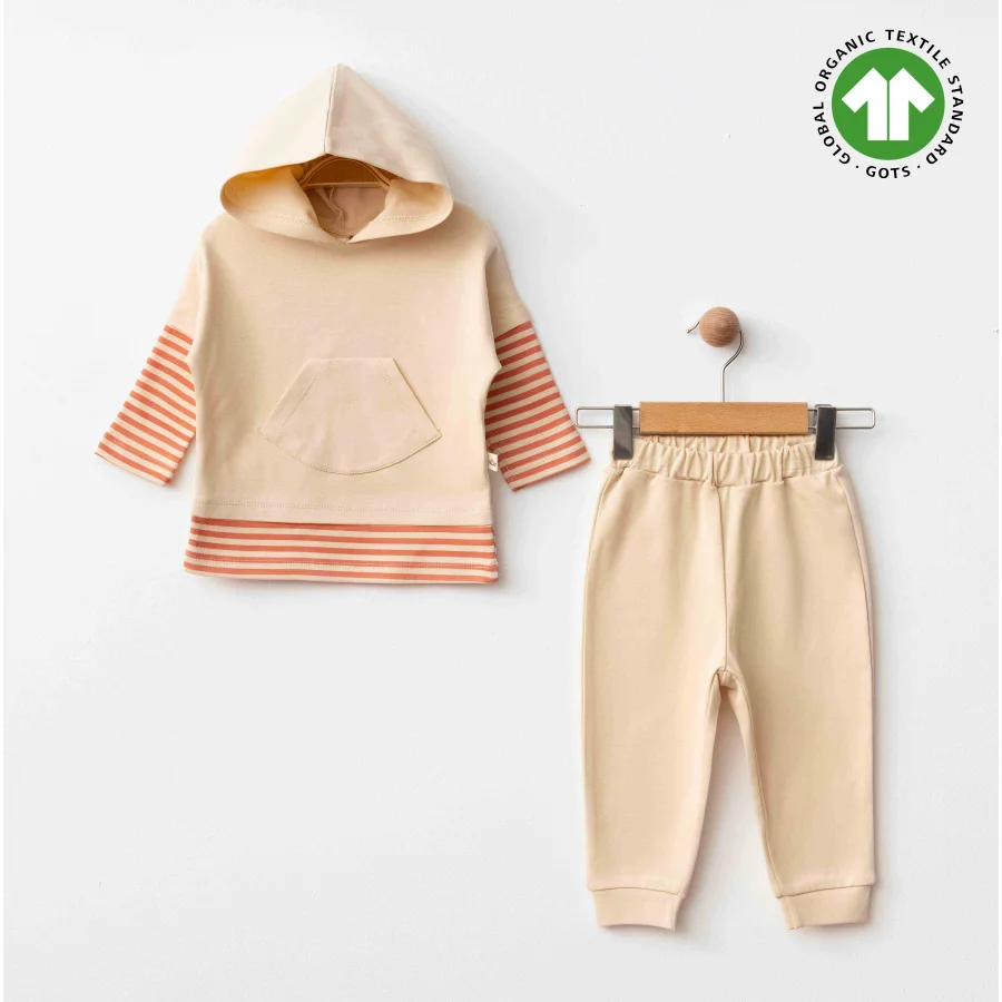 Eslenza Baby Organik 2'li Takım, Bej