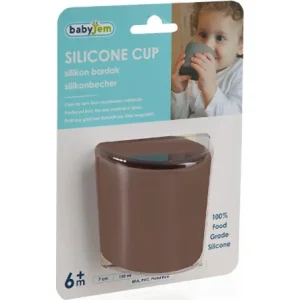 BabyJem Silikon Bardak, Latte