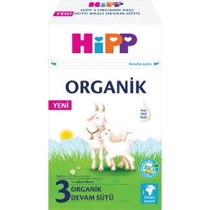 Hipp 3 Organik Keçi Sütü Bazlı Bebek Devam Sütü, 400 g