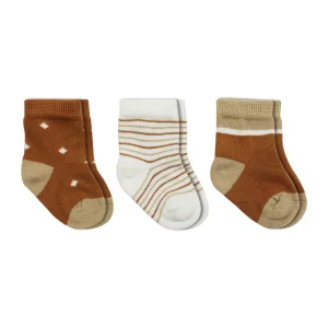 Bistyle Penye Erkek Soket Çorap, 3'lü, Hardal