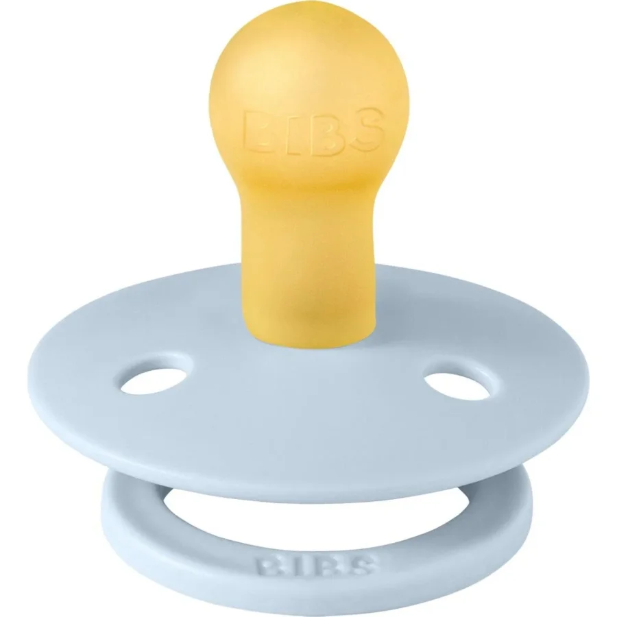 Bibs Colour Kauçuk Emzik, 0-6 Ay, Baby Mavi