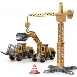 Mega Vinç Kepçe Kırıcı Montaj İnşaat Seti