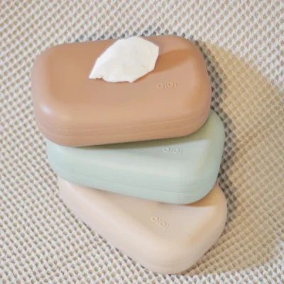 OiOi Mendil Kılıfı Bubble, Bej