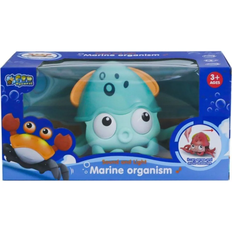 Can Oyuncak Sesli ve Işıklı Sensörlü Şarjlı Yengeç