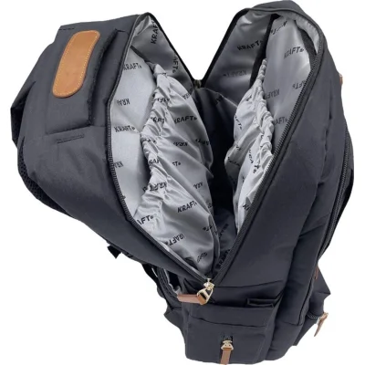 Kraft Mars Anne Bebek Bakım Sırt Çantası, Siyah