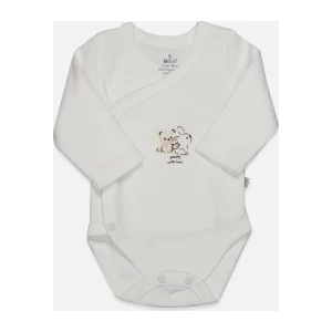 Bistyle With You Family Uzun Kol Kruvaze Badi, Bej