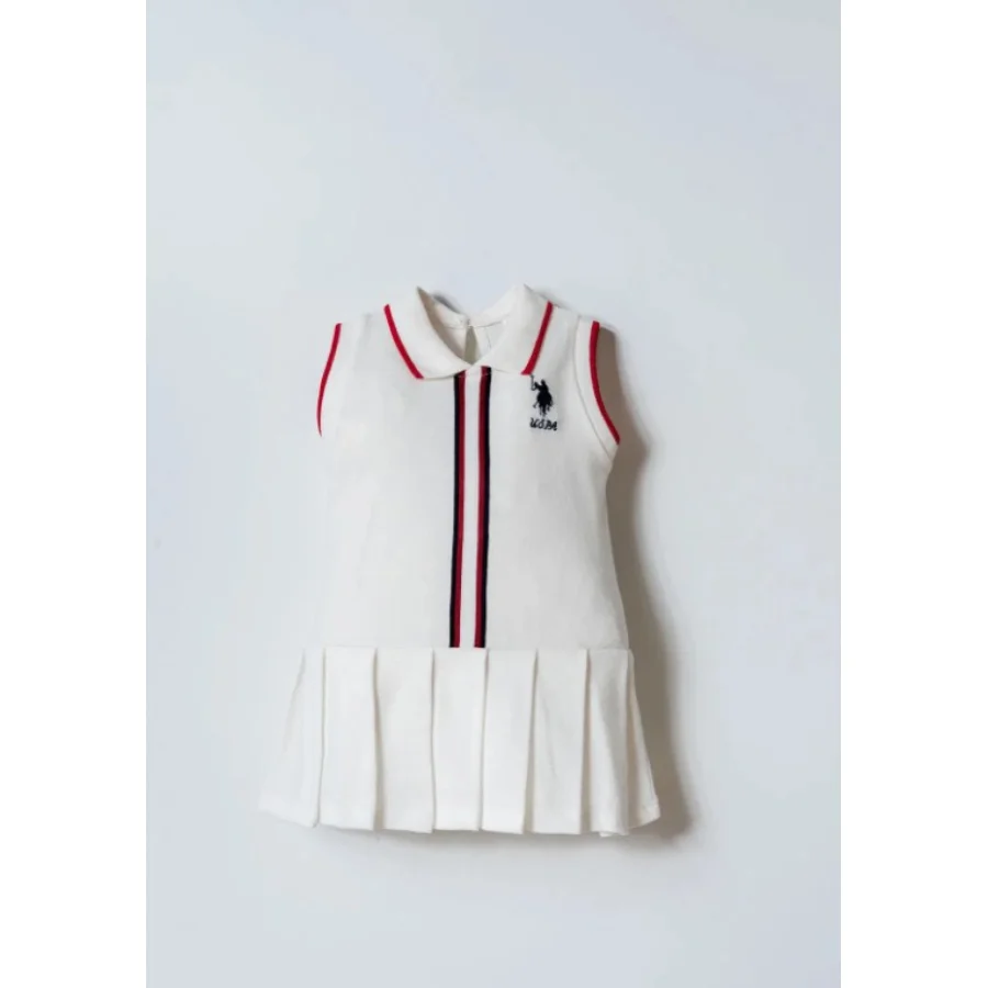 U.S. Polo Elbise, Beyaz