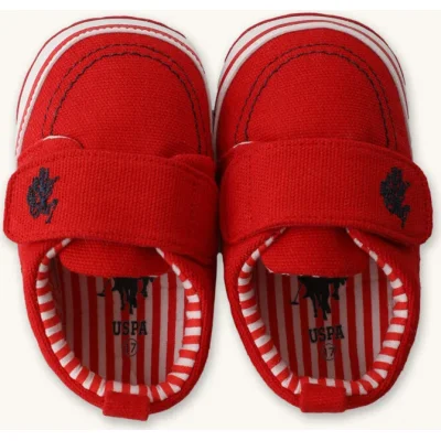 U.S.Polo Erkek Bebek Ayakkabı USB1810 Kırmızı