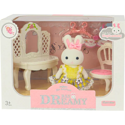 Mega Bay Dreamy Mini Tavşan Aksesuarlı