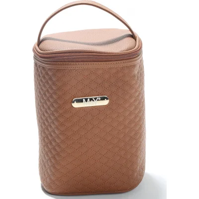 M&Y Gaia Deri Anne Bebek Bakım Çanta Seti 7240 Taba