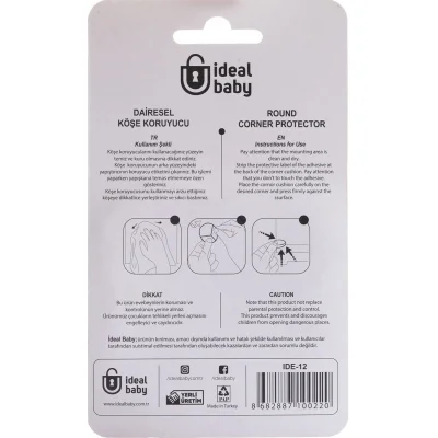 İdeal Baby Dairesel Köşe Koruyucu
