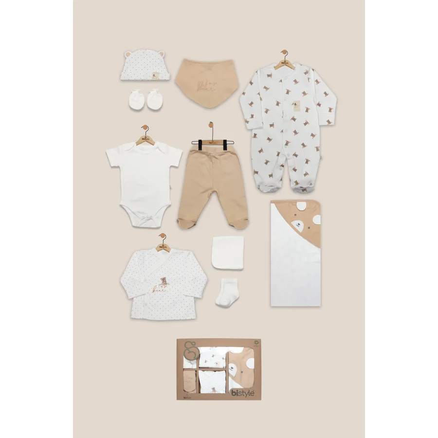 Bistyle I Am So Bear Hastane Çıkışı, 10'lu, Bej-Ekru, Ekru