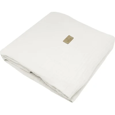 Bistyle Müslin Battaniye Diş Kaşiyicili Family Friends 70155 85x75cm Ekru