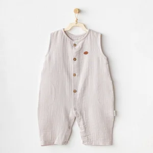 Andywawa Müslin Home Bebe Tulum, Bej