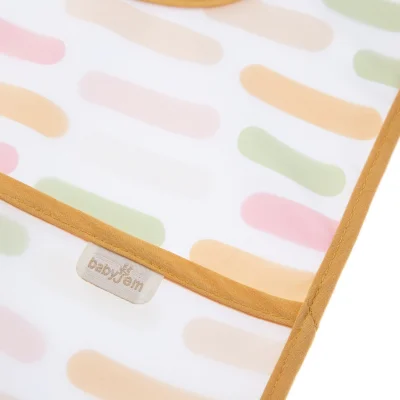 BabyJem Leke Tutmaz Önlük, Pastel