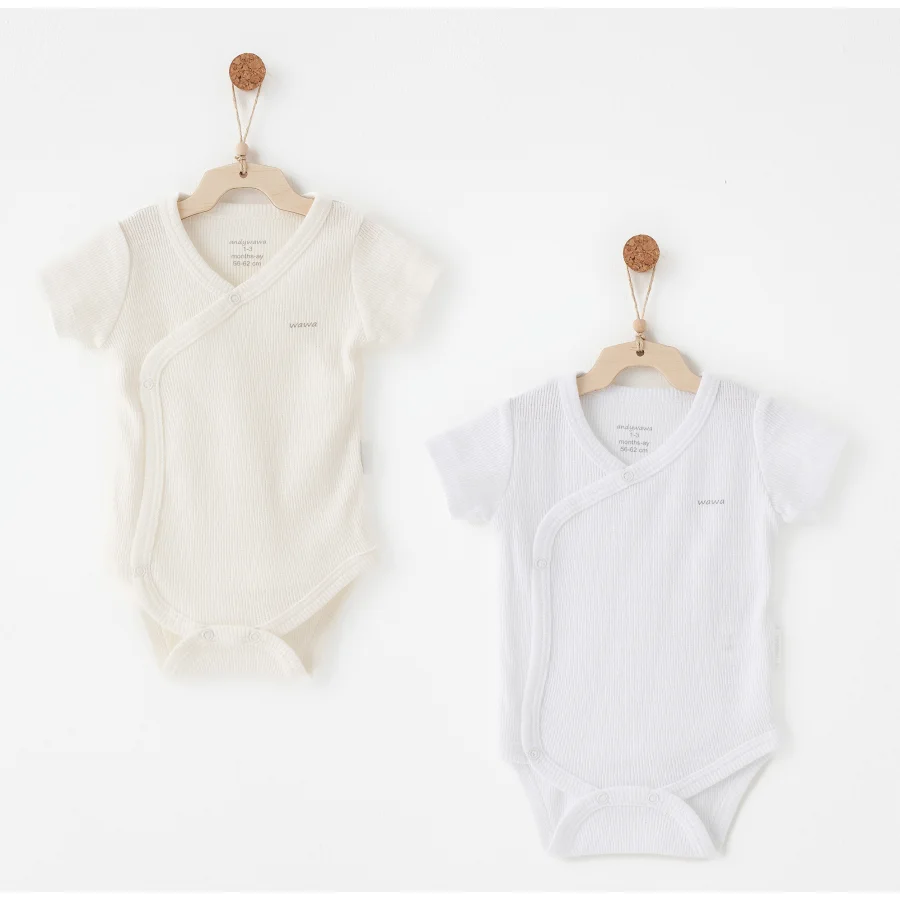 Andywawa Special Modal Badi, 2'li, Ekru, Beyaz