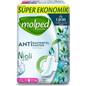 Molped Hijyen Max Uzun Ped, 16 Adet