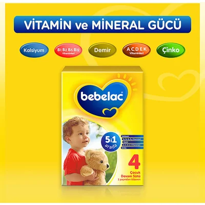 Bebelac 4 Çocuk Devam Sütü, 800 g