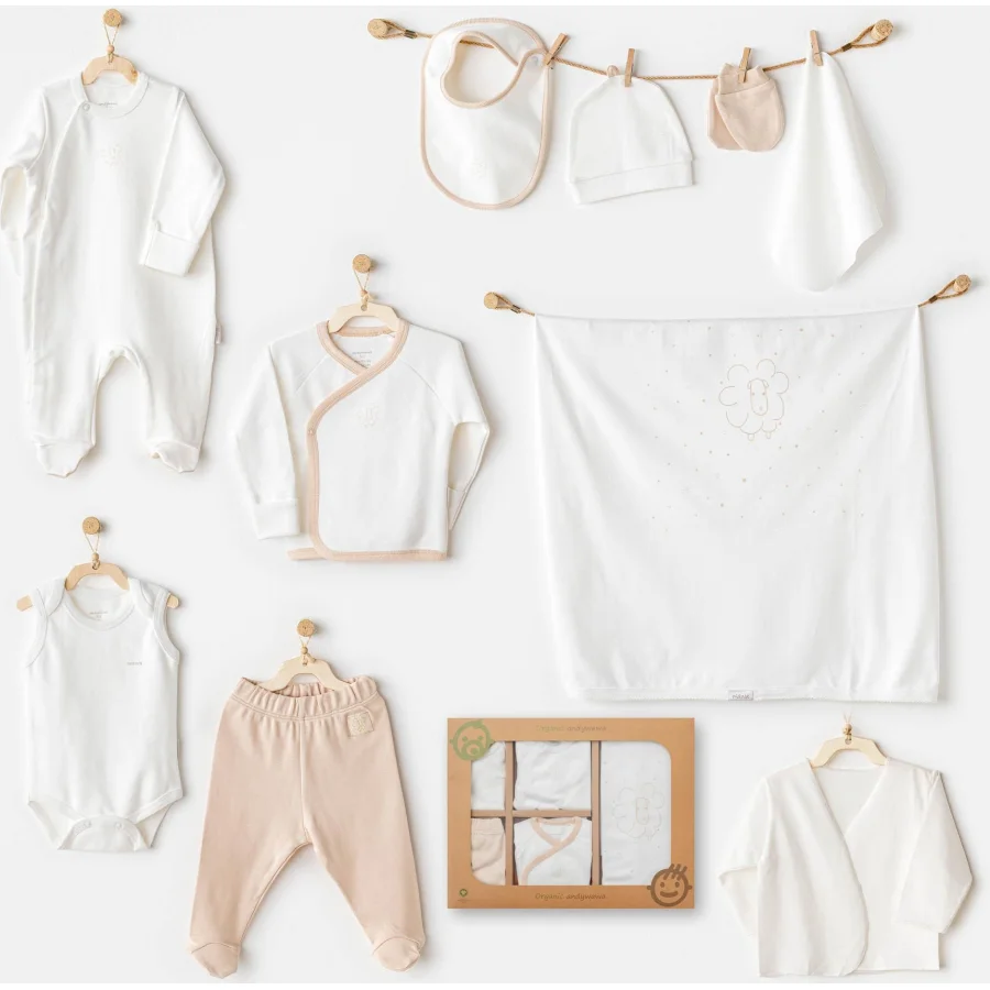 Andywawa AC25731 Organic Line 10'Lu Hastane Çıkışı Ekru