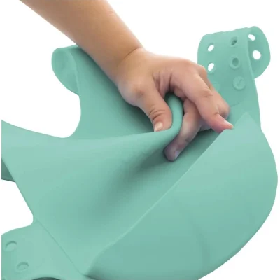 OiOi Silikon Mama Önlüğü, Aqua Green