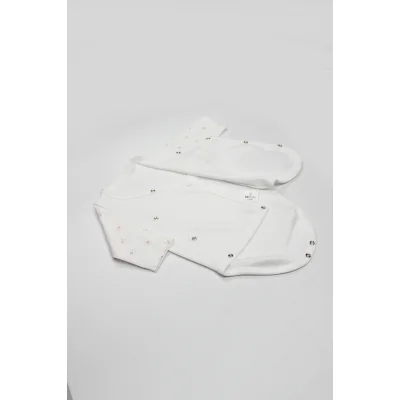 Bistyle Grow In Love Kruvaze Body, Pembe, Ekru