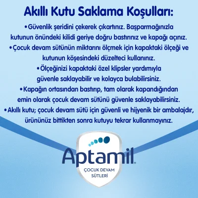 Aptamil Çocuk Devam Sütü Maması No4 1 Yaş+ 1200 Gr