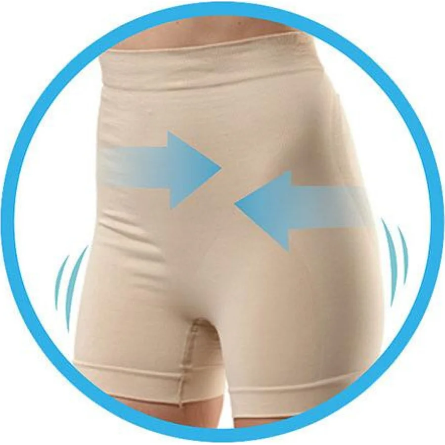 Mycey Doğum Sonrası Toparlayıcı Korse, Kısa Paça, Ekru