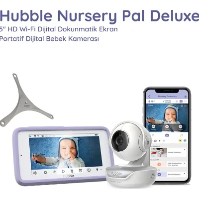 Hubble Nursery Pal Deluxe 5 Dijital Bebek Kamerası